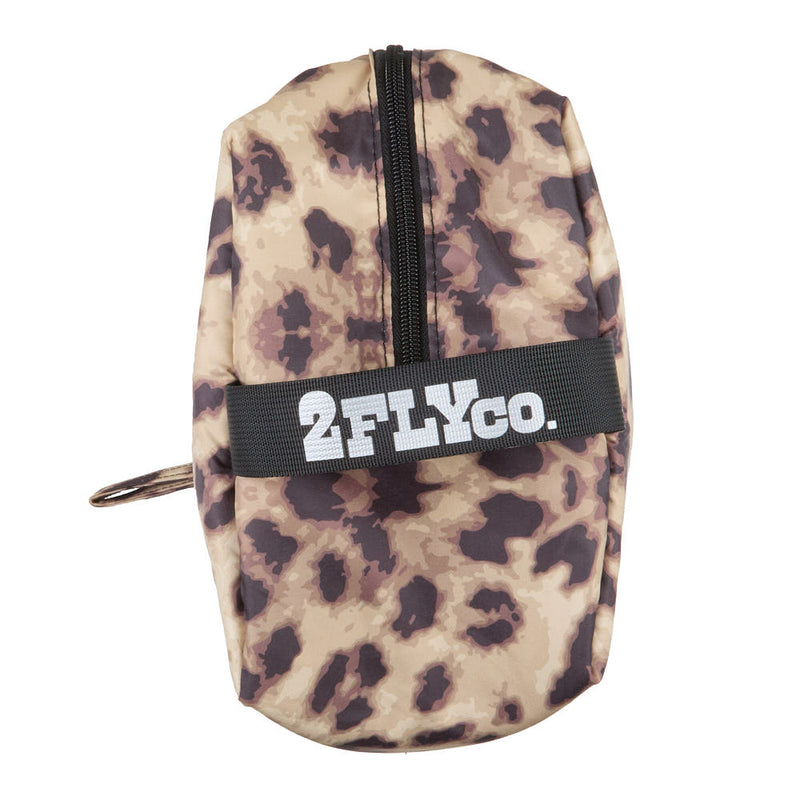 2 Fly Co. That Traveler Leopard Bag
