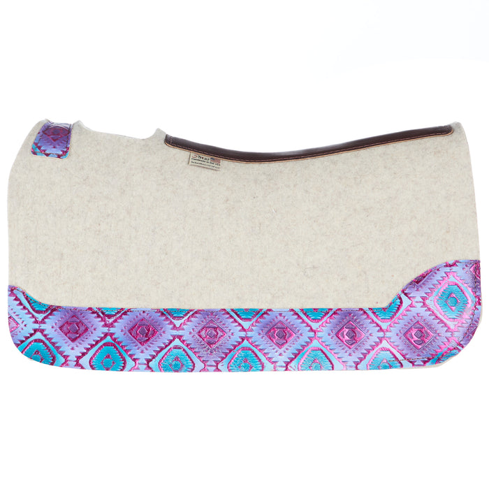 5 Star Equine Products Supplies Inc. Aztec Rio 3/4 30x28 Felt Saddle Pad