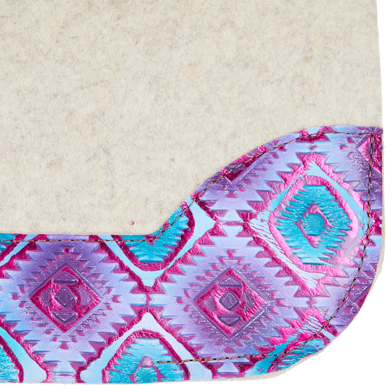 5 Star Equine Products Supplies Inc. Aztec Rio 3/4 30x28 Felt Saddle Pad