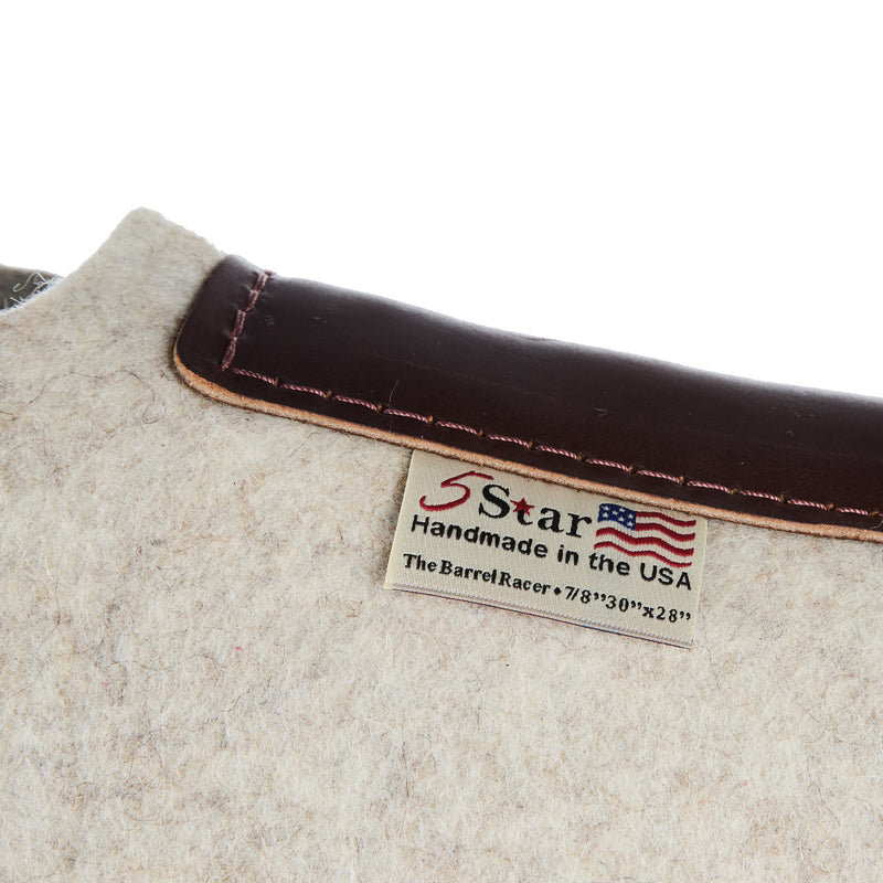 5 Star Equine Products Supplies Inc. Aztec Rio 3/4 30x28 Felt Saddle Pad