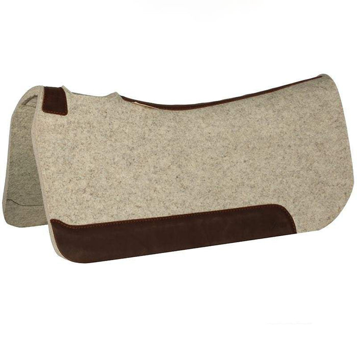 5 Star Equine Products Supplies Inc. 5 The Performer 7/8 Inch Natural Felt Saddle Pad