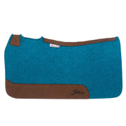 5 Star Equine Products Supplies Inc. 5 The Barrel Racer 7/8 Inch Turquoise Felt Saddle Pad