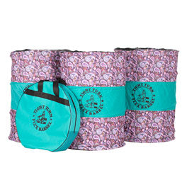 American Heritage Equine Tight Turn Paisley Pop Up Barrels