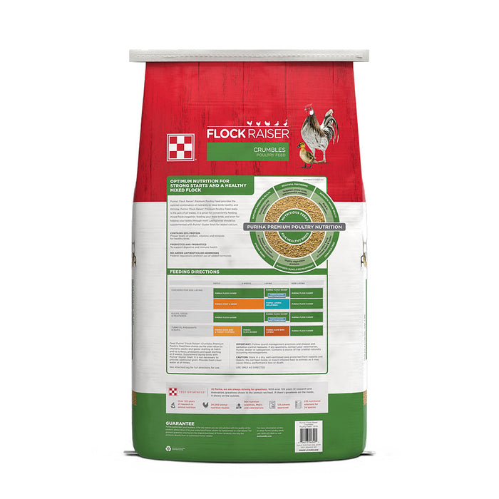Purina Animal Nutrition Flock Raiser Crumbles 50lb