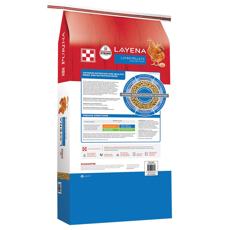 Purina Animal Nutrition Layena Pellets 50lb