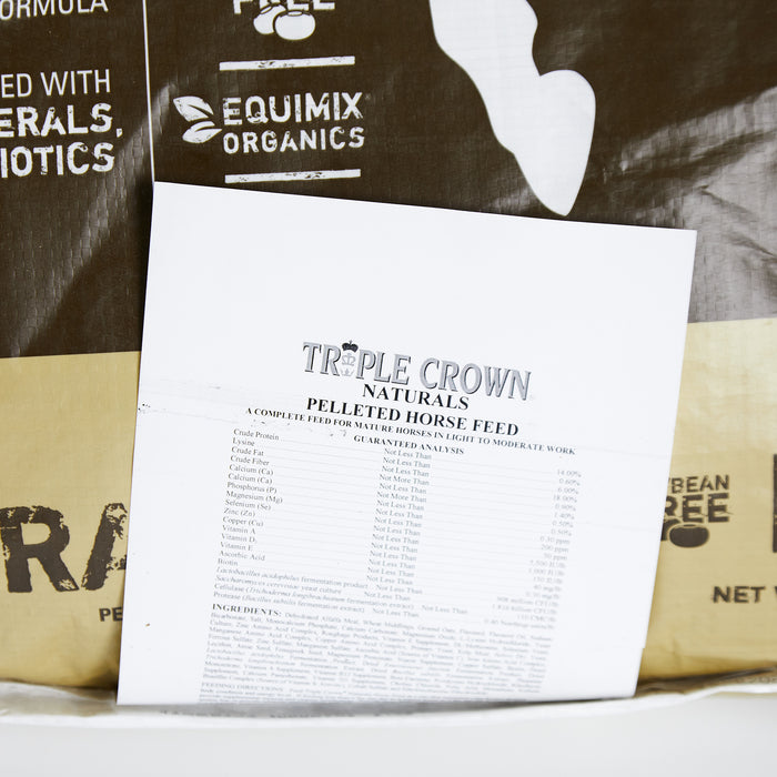 Triple Crown Feed Triple Crown Natural Pellet