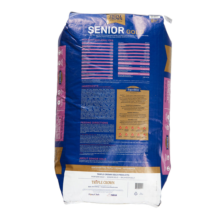 Purina Animal Nutrition Triple Crown Senior Gold Textured