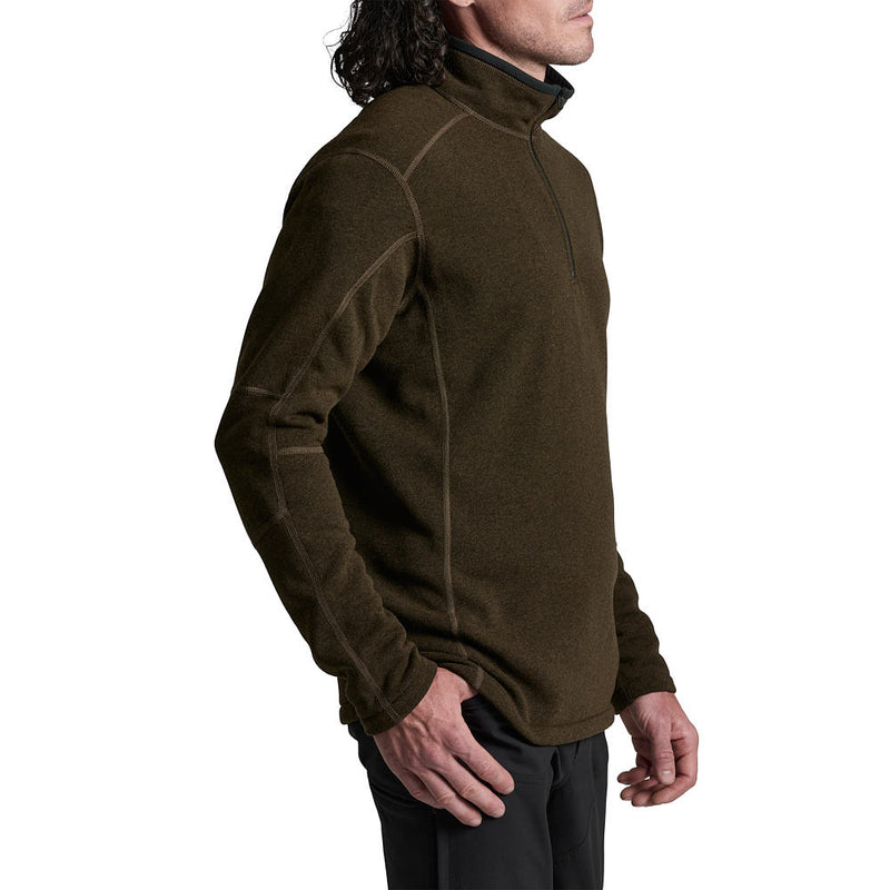 Kuhl Men's Dark Roast Revel 1/4 Zip Up