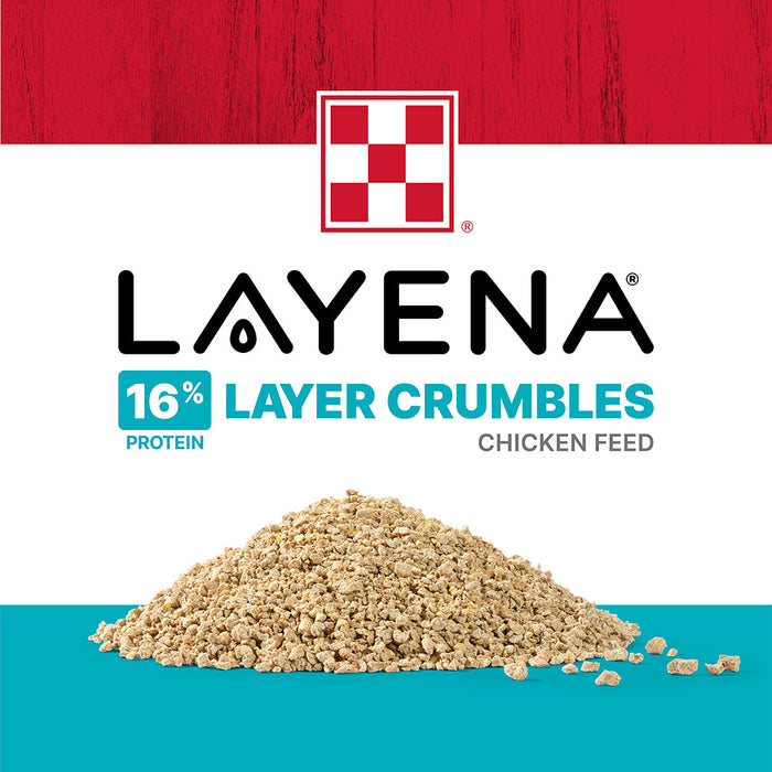 Purina Animal Nutrition Layena Crumbles 16% Layer Hen 25 LB
