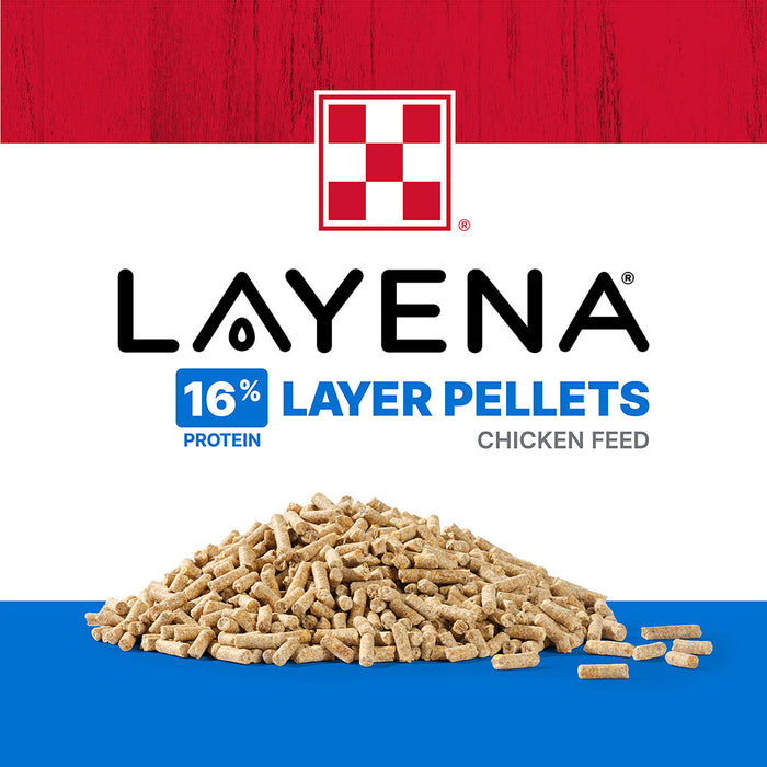 Purina Animal Nutrition Layena Pellets 16% Layer Hen 25 LB