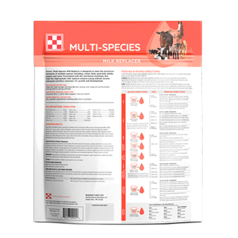Purina Animal Nutrition Multi Species Milk Replacer
