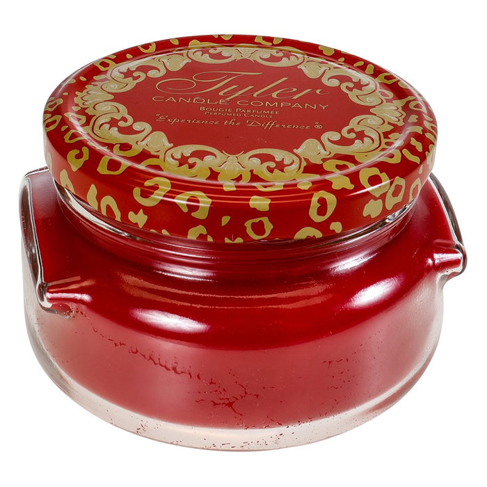 Tyler Candle Co 3oz Frosted Pomegranate Candle