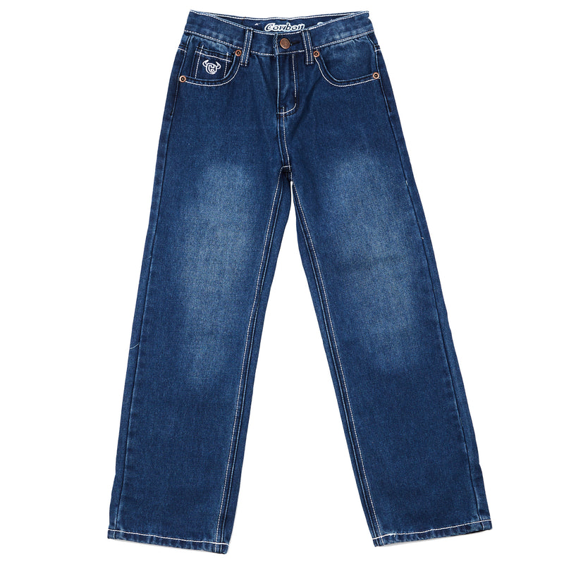 Cowboy Hardware Boy's Ghost Skull Embroidered Jeans
