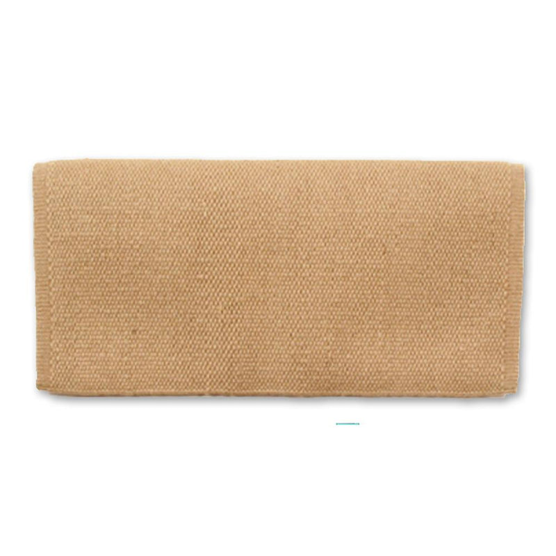 1314-23 San Juan Solid Sand 36x34 New Zealand Wool Saddle Blanket