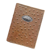 Embossed Ostrich Trifold with Wrangler Concho