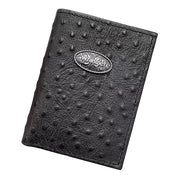 Embossed Ostrich Trifold with Wrangler Concho