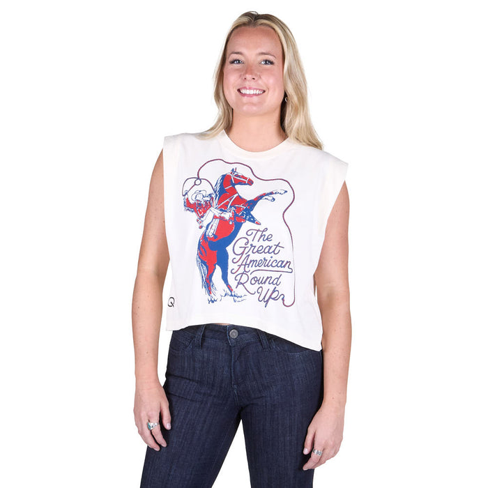 Rodeo Quincy Women's Great American Round-Up Tank