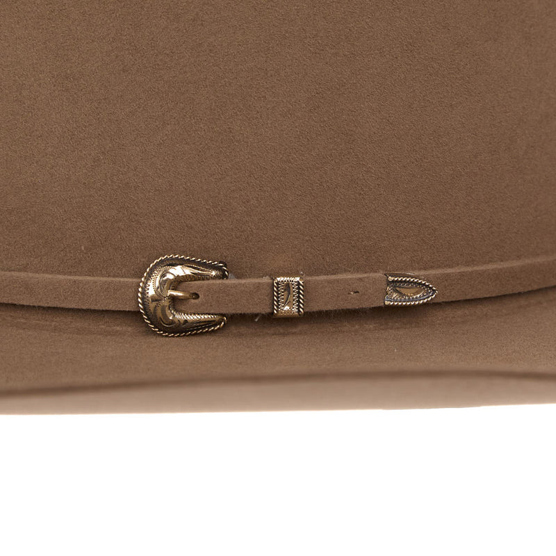Rodeo King 30X Pecan 4 1/2in. Brim Open Crown Felt Hat
