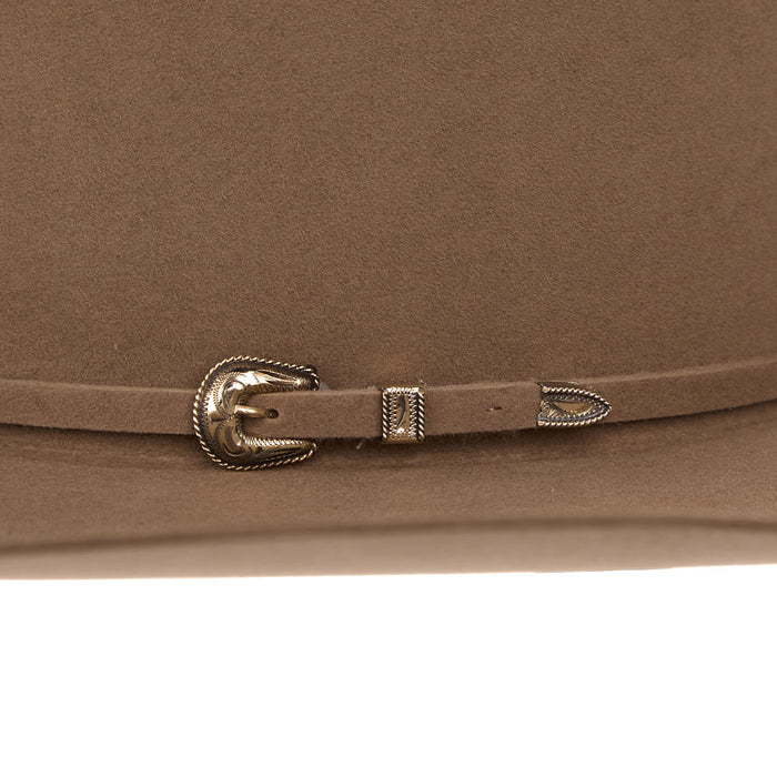 Rodeo King 30X Pecan 4 1/2in. Brim Open Crown Felt Hat