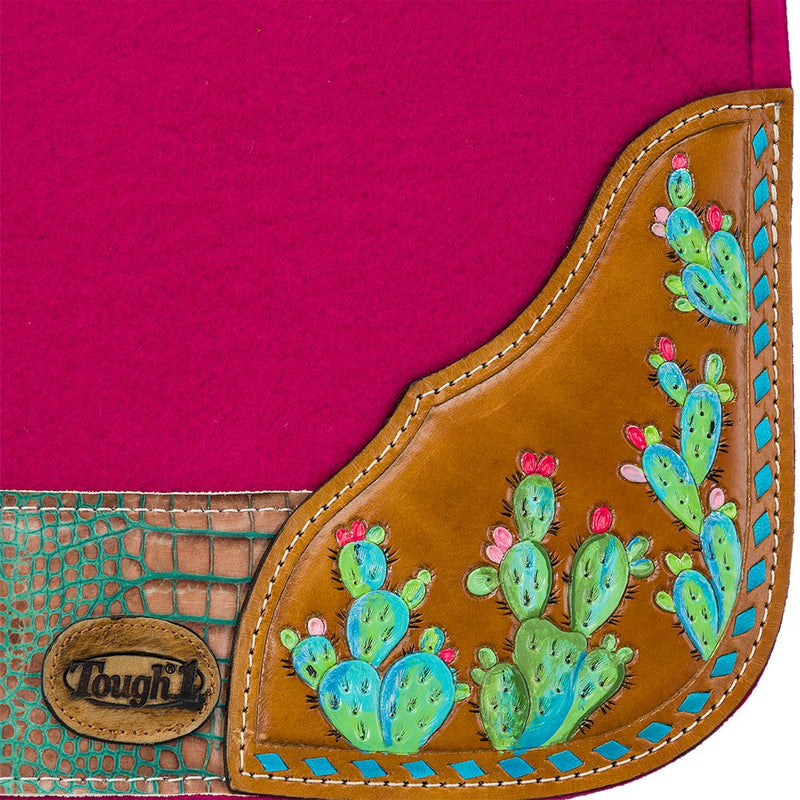 Tough 1 Hand Painted Cactus Saddle Pad
