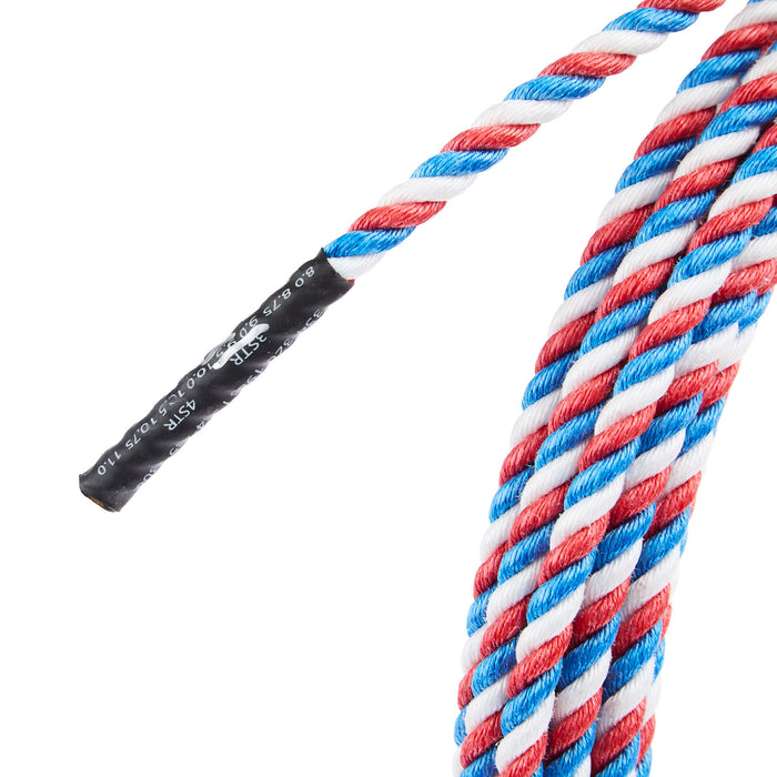310 Ranch Life The Patriot 3-Strand 40ft Poly Ranch Rope