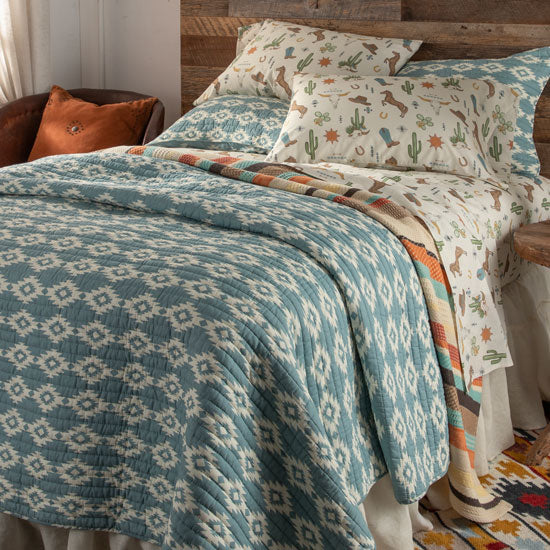 Rod's True Western Blue Canyon Quilt