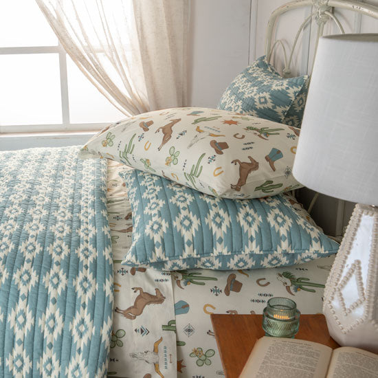 Rod's True Western Blue Canyon Quilt