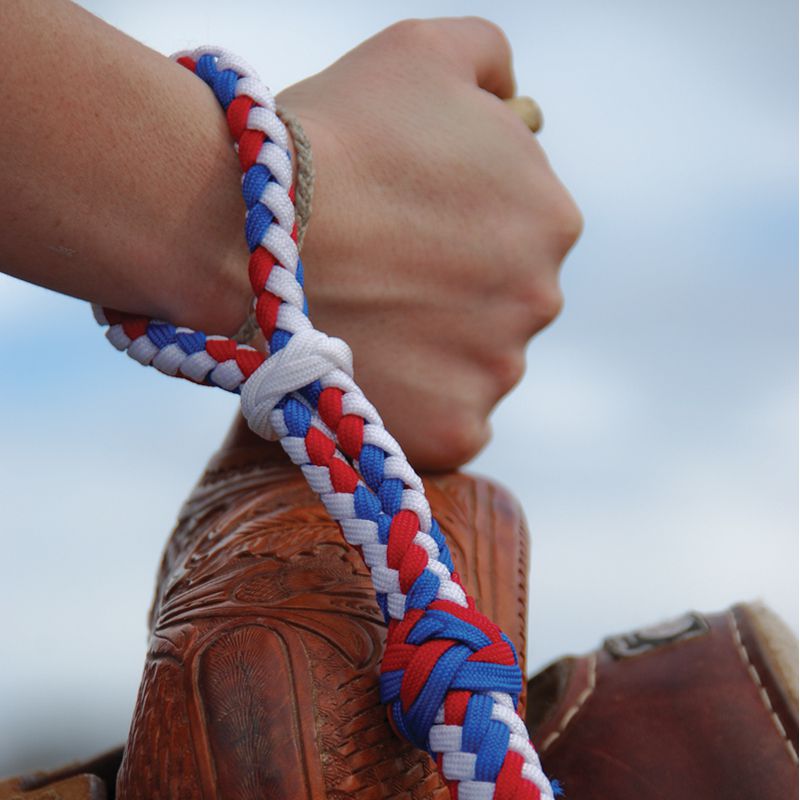 Mustang Quirt with Leather Popper Mustang