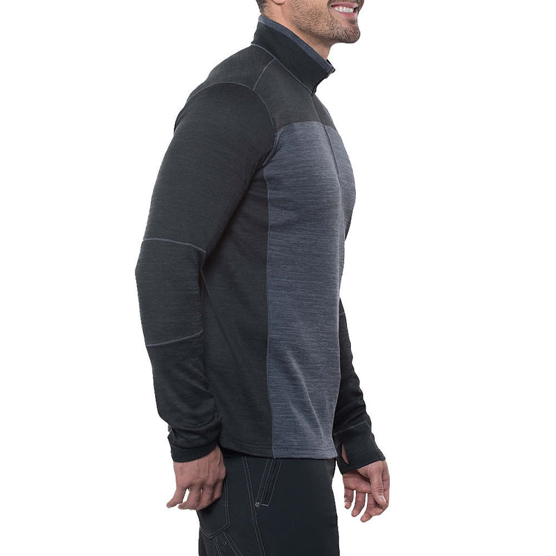 Kuhl Men's Black Koal Ryzer 1/4 Pullover