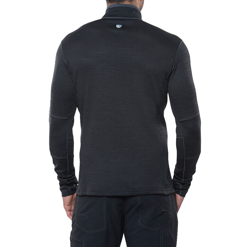 Kuhl Men's Black Koal Ryzer 1/4 Pullover