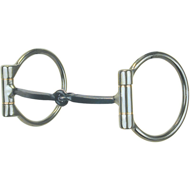 Offset D Ring Snaffle Bit