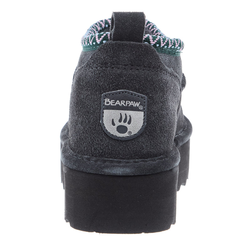 Bearpaw Women`s Retro Super Shorty Deco Graphite Bootie