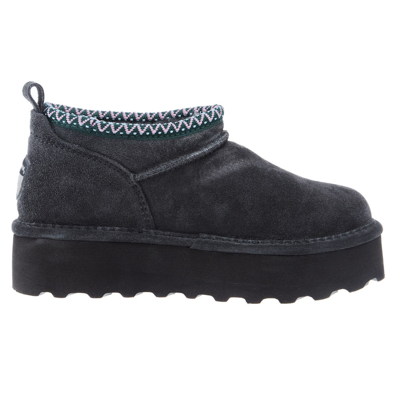 Bearpaw Women`s Retro Super Shorty Deco Graphite Bootie