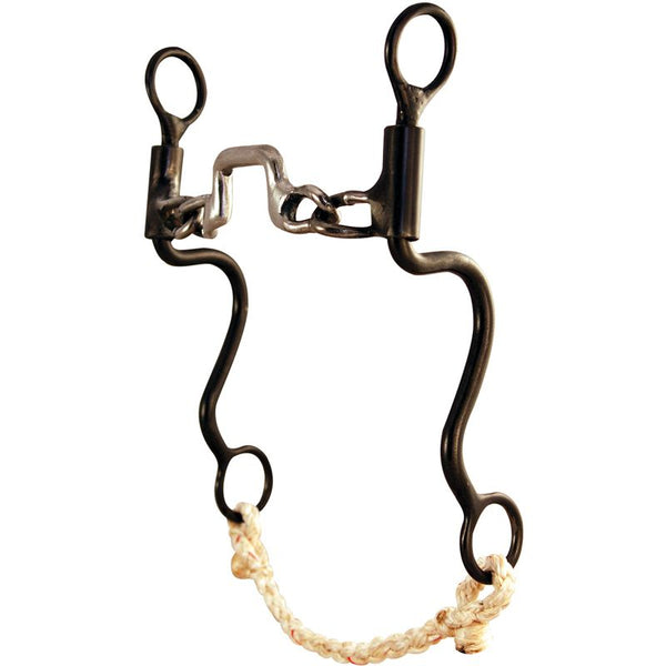 Dutton Bits 1 1/4in. Square Port Chain 8in. Cavalry Cheek Bit