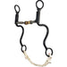 Smooth Dogbone Cavalry 8in Cheek Bit