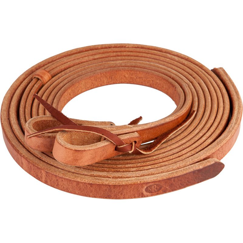 Hand Rubbed 3/4in X 8ft Split Reins
