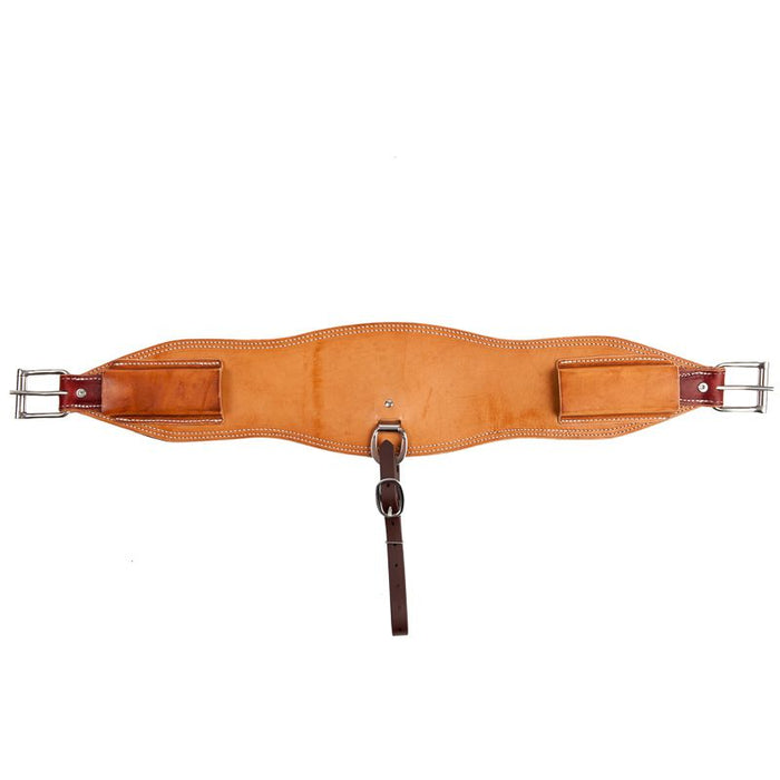 Oiled 6 /2in Scalloped Flank Cinch
