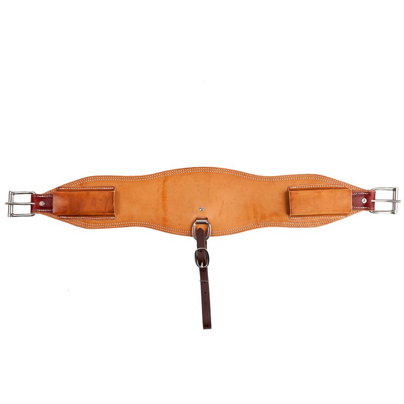 Oiled 6 /2in Scalloped Flank Cinch