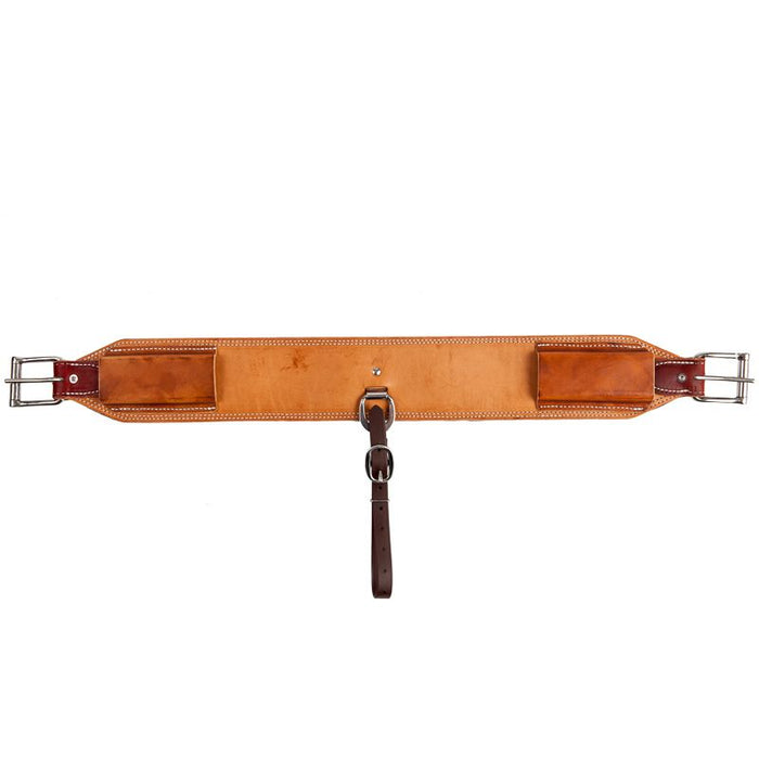 4in Oiled Harness Leather Straight Flank Cinch