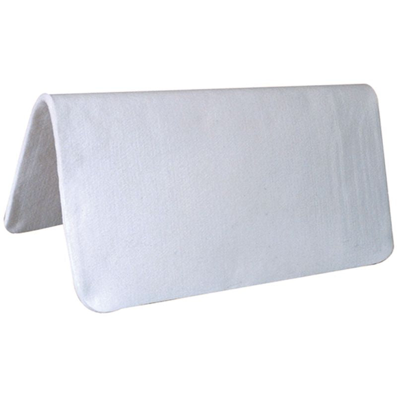 1/2in White Saddle Pad Liner