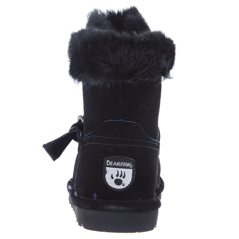 Bearpaw Youth Tallula Youth Black Casual Shoe