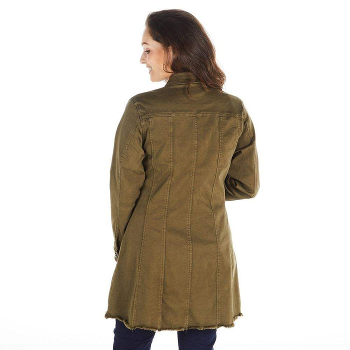 True Blue Women's Olive Duster
