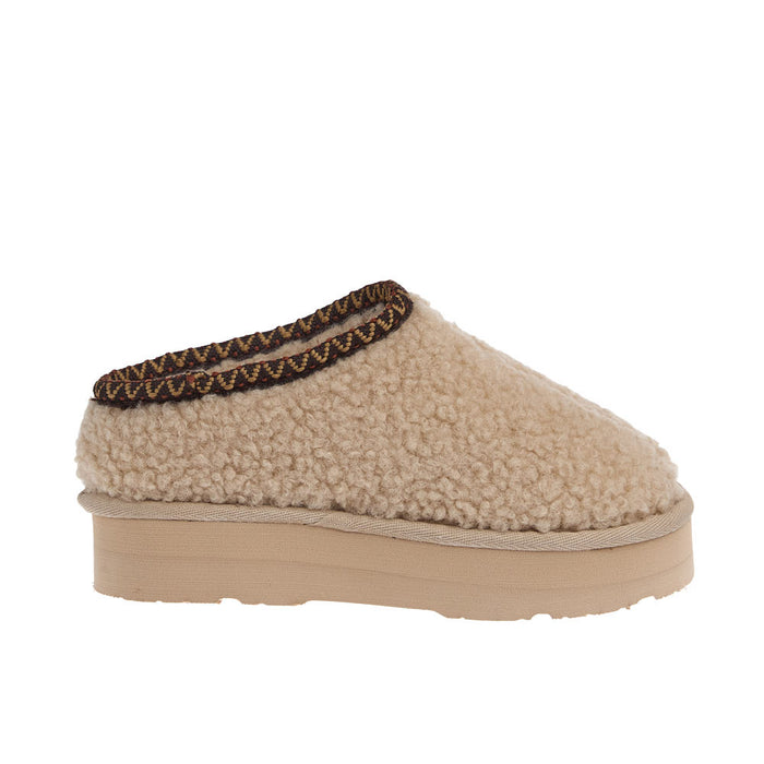 Bearpaw Youth Snuggle Martis Oat Platform Slipper