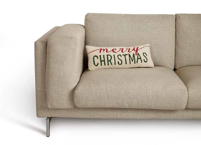 Peking Handicraft Inc. Merry Christmas Hook Pillow
