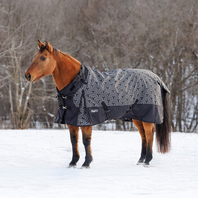 Tough 1 1200D Reflective Winter Turnout Snuggit Horse Blanket