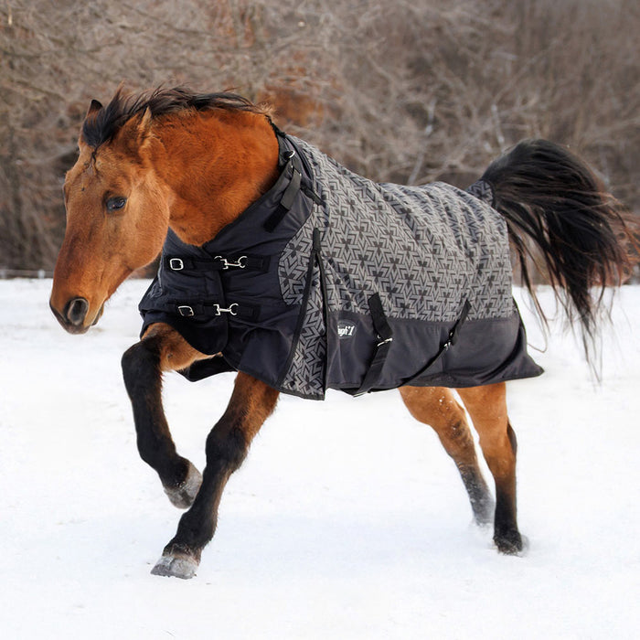 Tough 1 1200D Reflective Winter Turnout Snuggit Horse Blanket