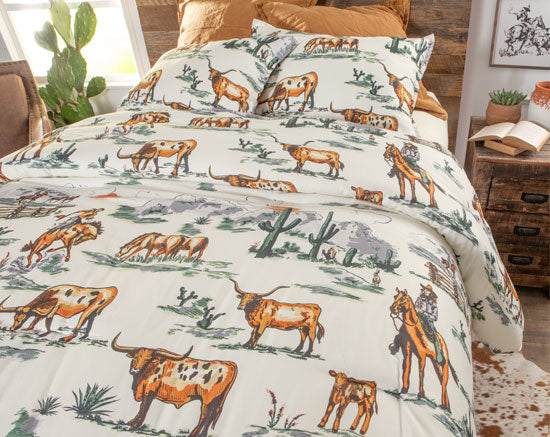 Hiend Accents Ranch Life in Color Comforter Set