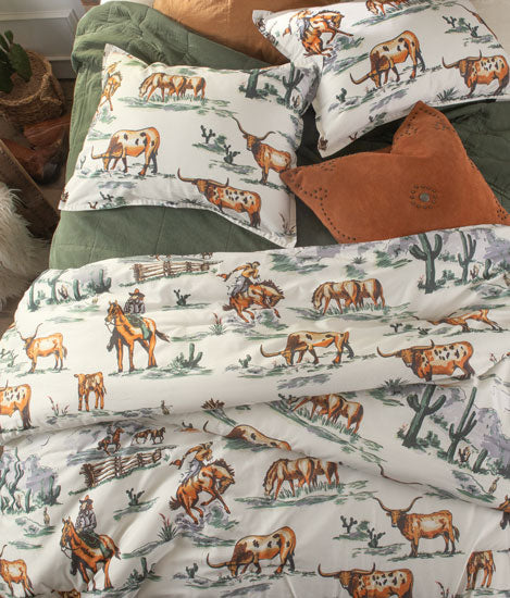 Hiend Accents Ranch Life in Color Comforter Set