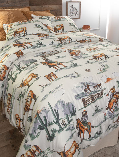 Hiend Accents Ranch Life in Color Comforter Set
