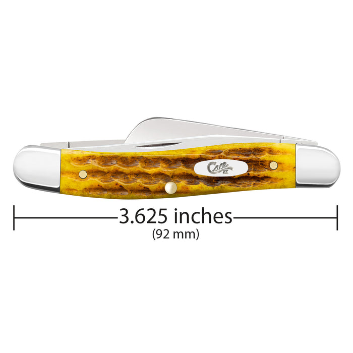 Case Honeycomb Bone - Heritage Jig Medium Stockman